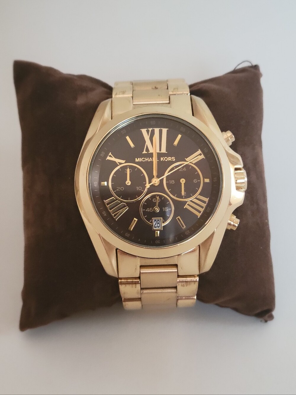 Michael Kors Gold-tone Watch with Brown Dial - Picture 3 of 8